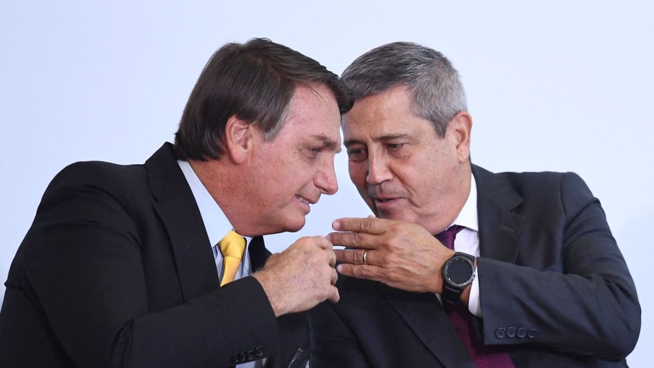 Bolsonaro e Braga Netto