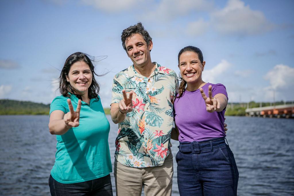Priscila, Daniel e Raquel