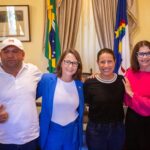 Acompanhadas por Débora Almeida, oposicionistas de Jupi tiveram produtiva agenda com Raquel Lyra
