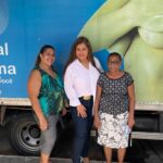 Bispa Jacimara realiza ação voltada para saúde das mulheres da Ilha de Joaneiro, na area central do Recife.