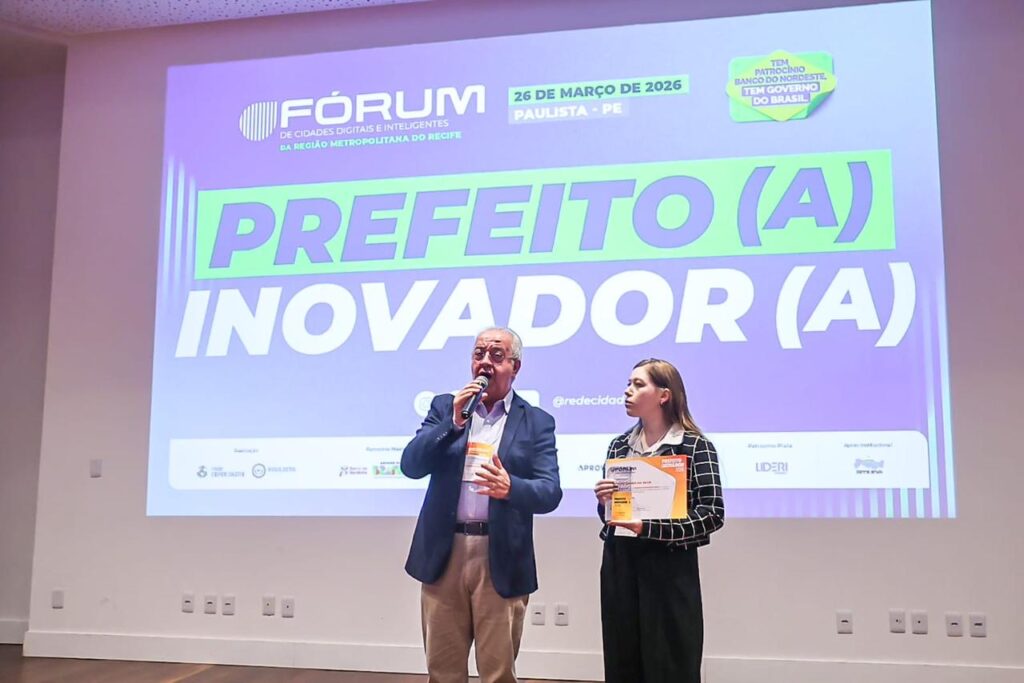 Prefeito Joselito Gomes recebe prêmio de Prefeito Inovador reconhecimento a nível estadual