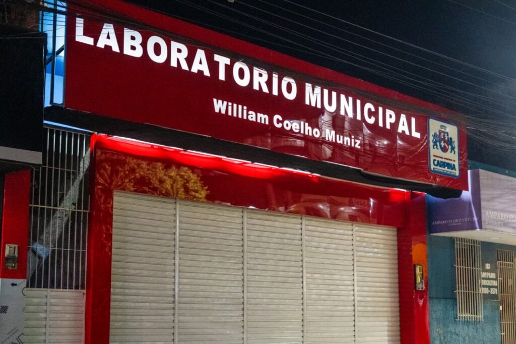 Carpina inaugura Laboratório Municipal William Coelho Muniz e amplia acesso a exames clínicos