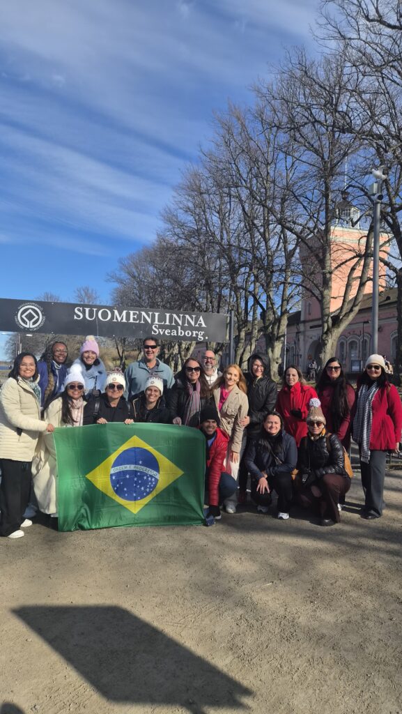Prefeita Elcione participa de agenda na Finlândia com foco em inovação e educação