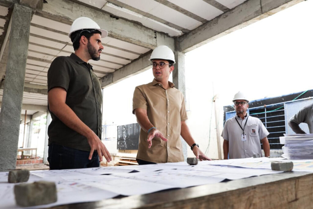 Prefeitura do Recife avança na construção de nova creche em Campo Grande