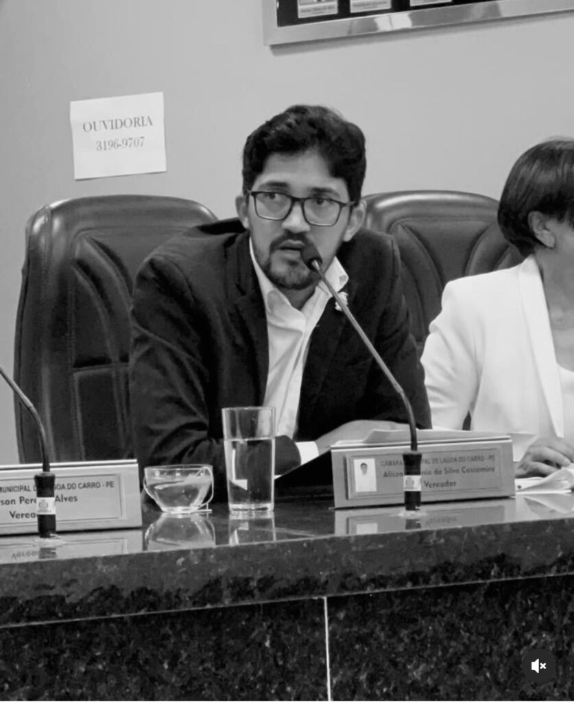 Alisson Casemiro, vereador de Lagoa do Carro, perde mandato por fraude à cota de gênero em decisão unânime do TRE-PE