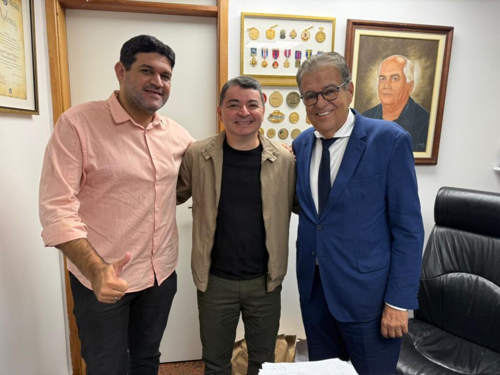 Antônio Moraes recebe apoio do empresário Gustavo Plácido, de Machados