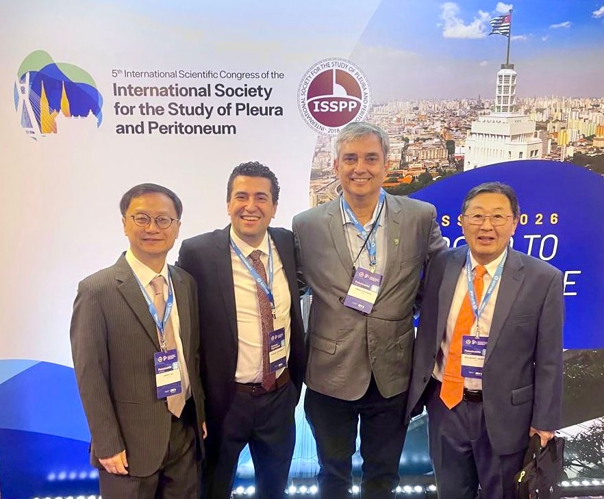 Representando Pernambuco, Dr. Tarcísio Reis participa de Congresso Internacional ao lado de grandes nomes do câncer peritoneal