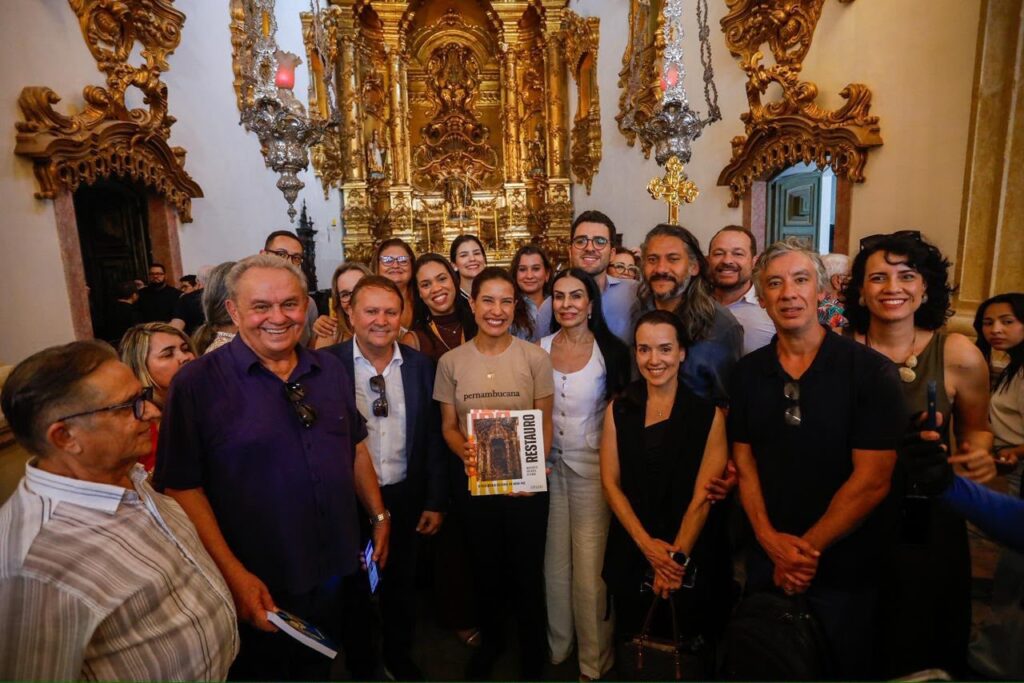 Em Olinda, governadora Raquel Lyra entrega três importantes obras de restauração do patrimônio histórico e cultural de Pernambuco