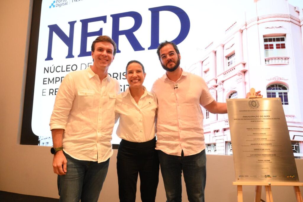 Miguel Coelho participa da inauguração do NERD, projeto estratégico para o futuro da inovação em Pernambuco