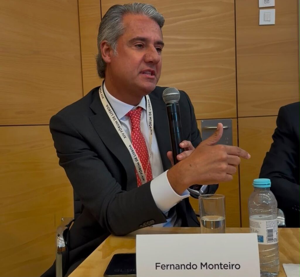 Fernando Monteiro debate resiliência climática no Fórum de Lisboa e participa de encontro sobre seguros em Portugal