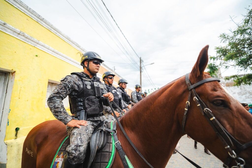 Forte esquema de segurança garante tranquilidade durante a Cavalgada de Macaparana 2026