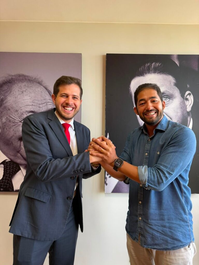 Pedro Campos forma dobradinha com Ednaldo Moura em Camaragibe