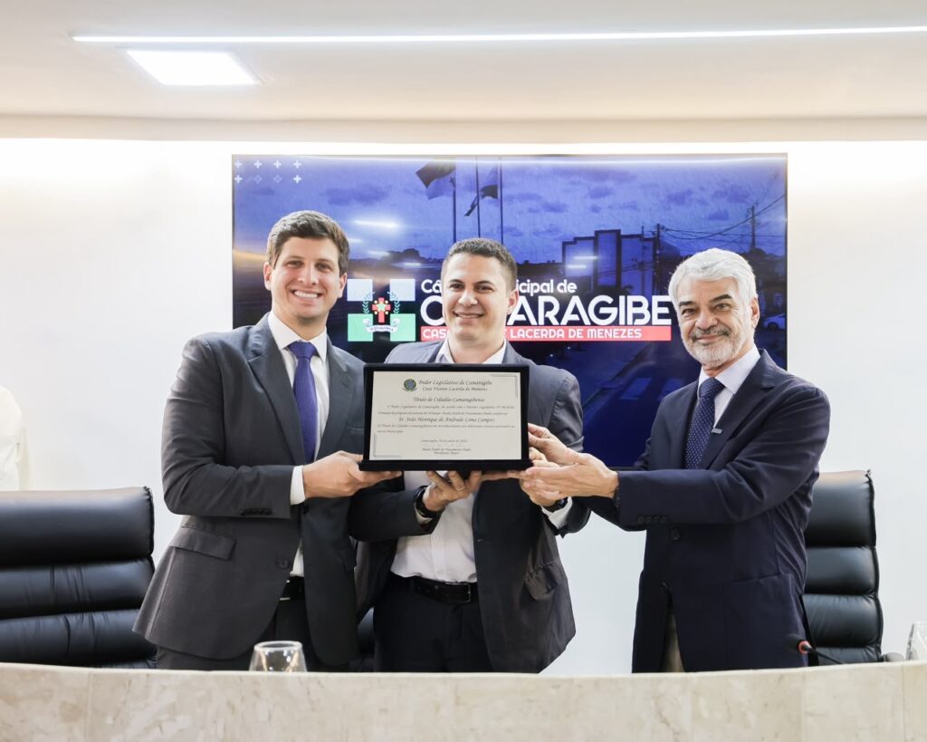 Em Camaragibe, João Campos reforça integração metropolitana