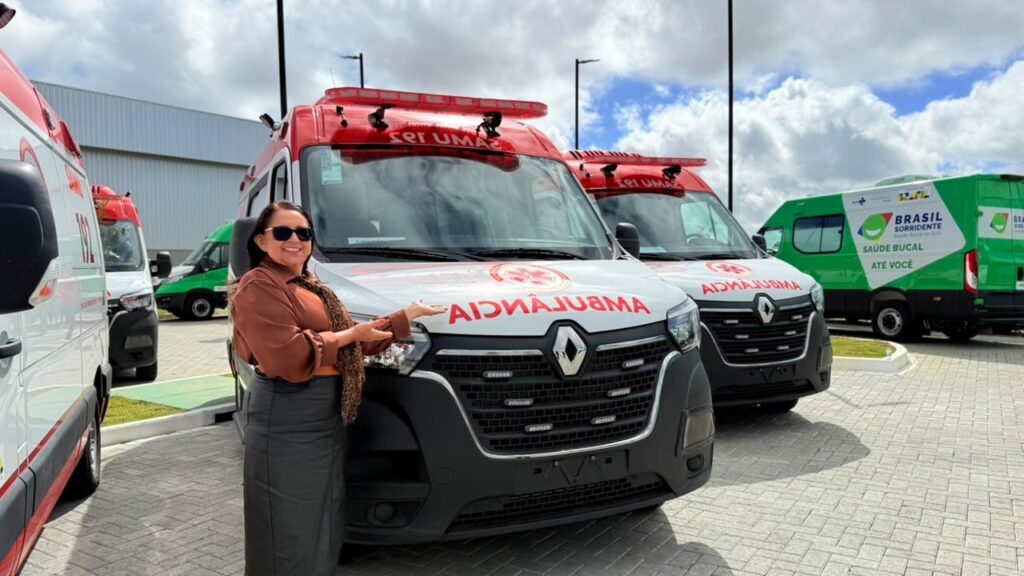 Catende: Dona Graça e senador Humberto Costa conquistam uma nova ambulância do SAMU e reforçam atendimento de urgência à população
