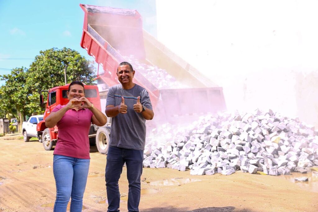 Obras na fase estrutural de nova ponte na Agamenon Magalhães, em Igarassu, seguem em ritmo acelerado