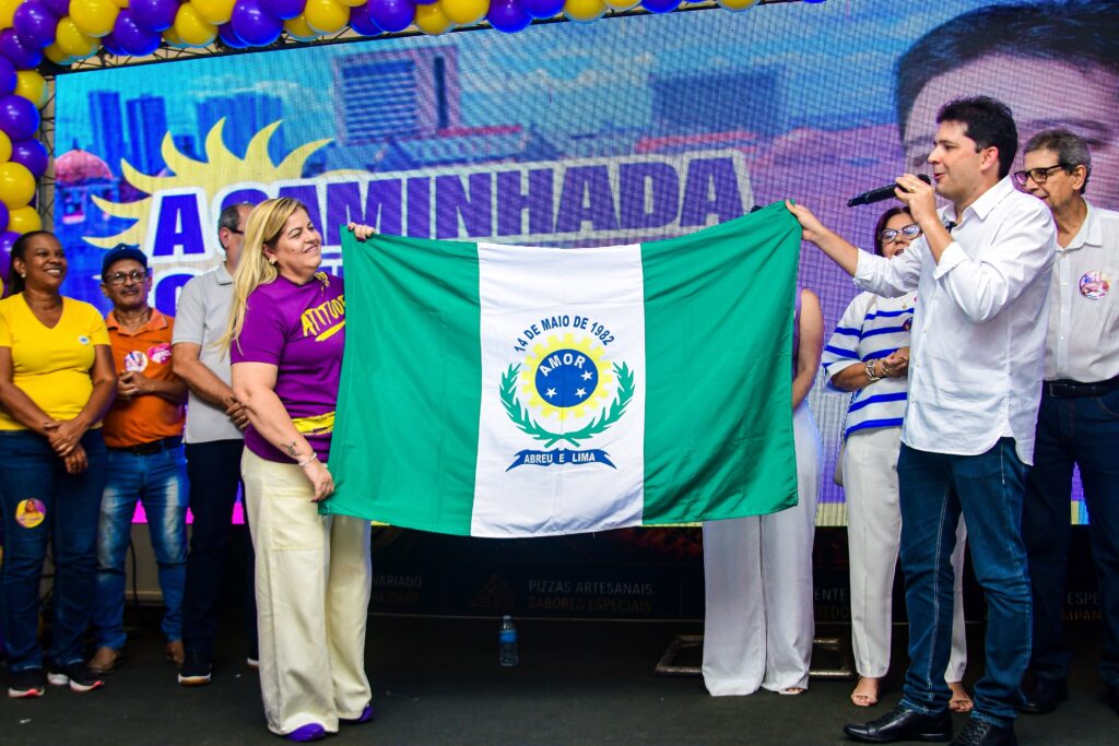 Com o apoio da governadora Raquel Lyra, Andréa Medeiros firma parceria com Dr. Marquinhos e chega forte em Abreu e Lima