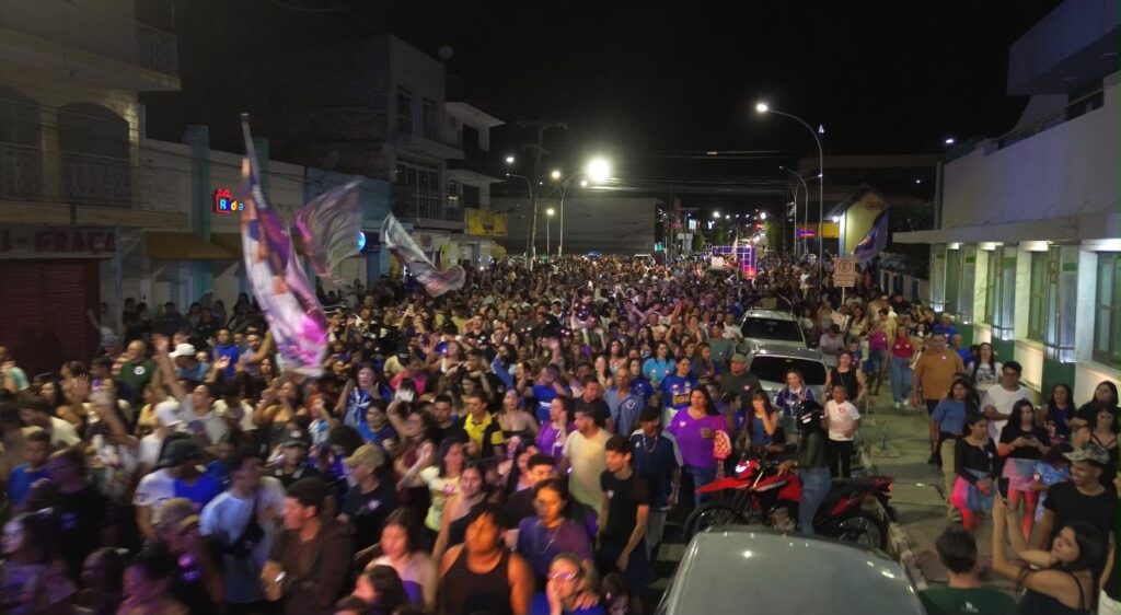 Sertânia ferve com primeiro arrastão e demonstra força política em apoio a Raquel Lyra