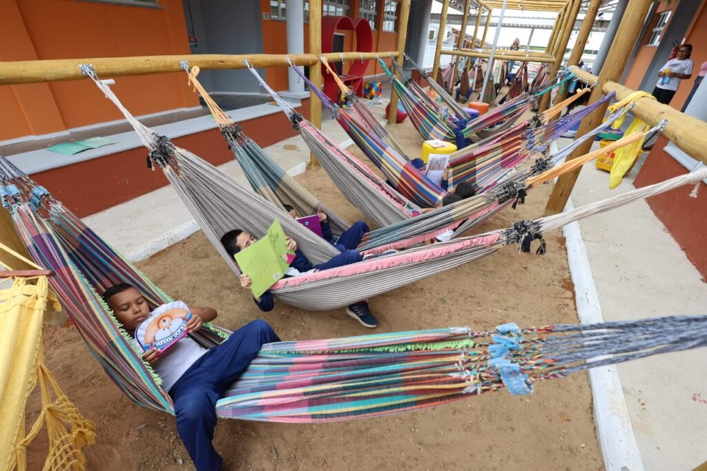 Petrolina: Leitura no Redário ganha novo espaço e amplia experiência dos estudantes da Tapera