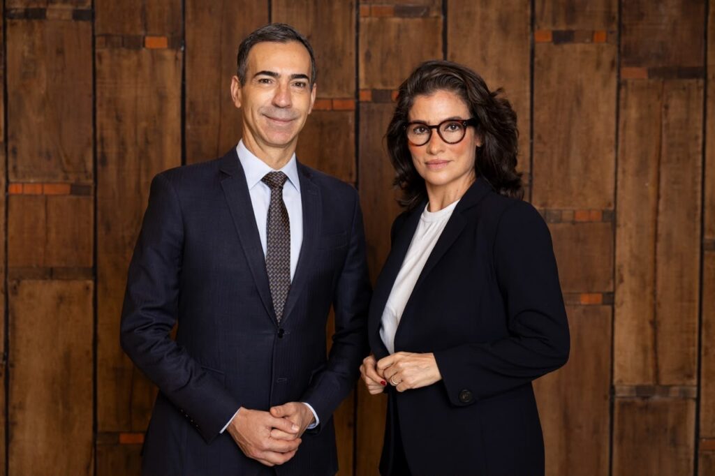 Renata Vasconcellos e César Tralli entrevistam candidatos à Presidência da República