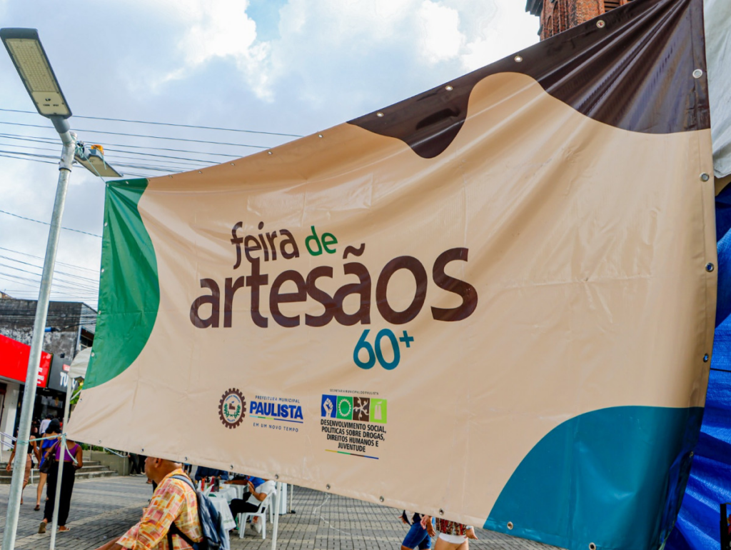 Paulista realiza 5ª edição da Feira dos Artesãos 60+ no Centro da cidade