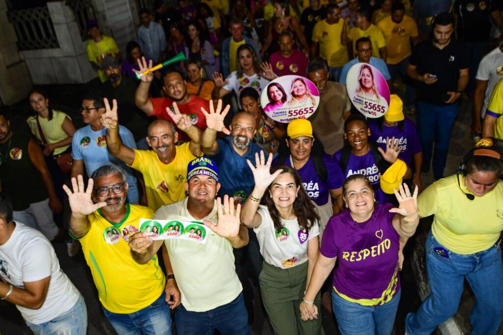 Campanha de Andréa Medeiros avança ao lado do prefeito Mano, de vereadores de Jaboatão e de Janaína Uchoa