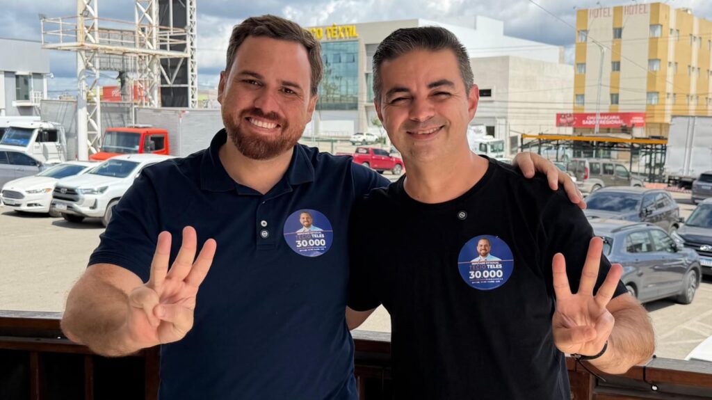 Allan Carneiro declara apoio a Tecio Teles, do Novo, para deputado estadual