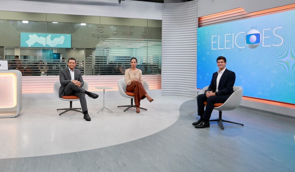 TV Globo entrevista candidatos a governador nos telejornais locais da hora do almoço