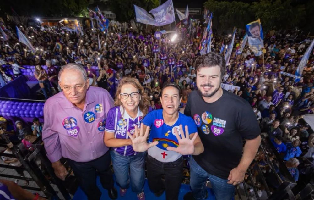 Débora Almeida cumpre maratona de agendas no Agreste e encerra o dia em grande ato com Raquel Lyra em São Bento do Una