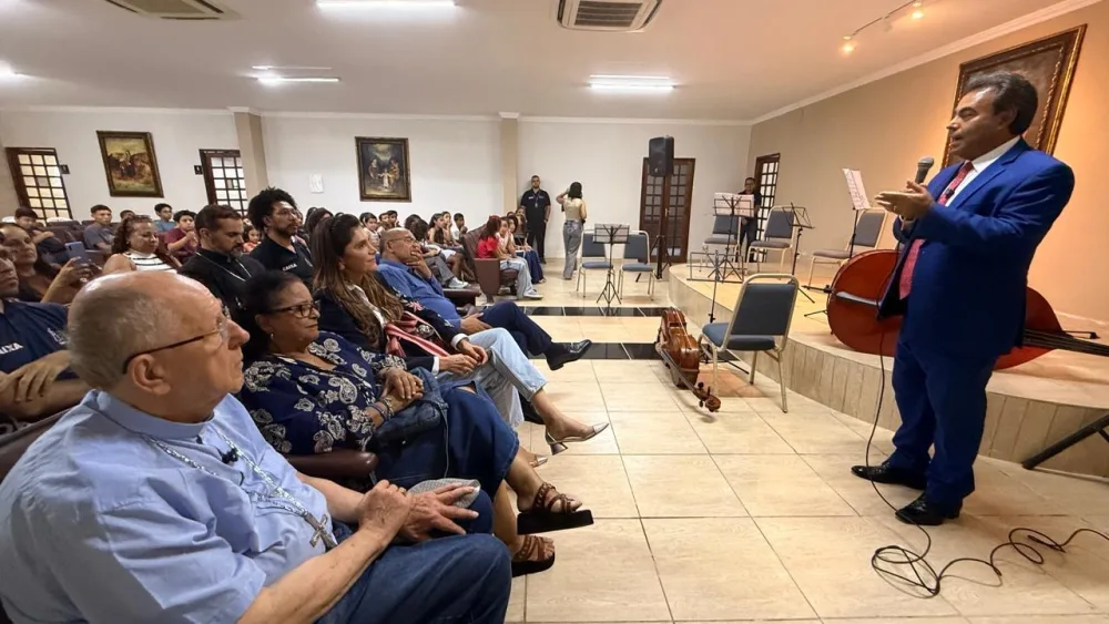 Orquestra Criança Cidadã inaugura novo núcleo na Comunidade Obra de Maria, em São Lourenço da Mata