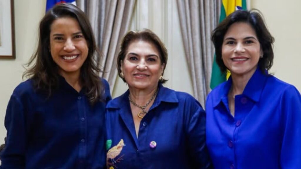 Raquel Lyra recebe visita de ministra das Mulheres no Palácio das Princesas