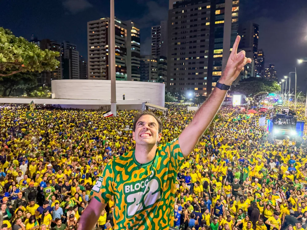 Gilson Machado Filho projeta votação recorde da direita no Nordeste em ato com Nikolas Ferreira no Recife: “Vocês vão se surpreender”